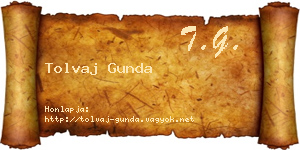 Tolvaj Gunda névjegykártya
